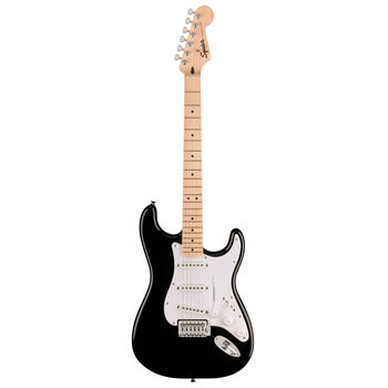 Squier Sonic Stratocaster Akçaağaç Klavye Si̇yah Elektro Gitar