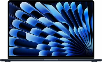 Apple 2025 M4 çipli 15 inç MacBook Air Laptop: 15.3 inç Liquid Retina Ekran, 16GB Birleşik Bellek, 256 GB SSD Depolama, 12MP Center Stage Kamera, Touch ID; Gece Yarısı