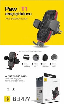İBERRY T1 Torpido Üstü Araç İçi Telefon Tutucu