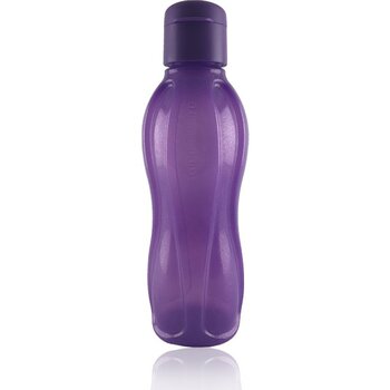 Tupperware Eko Şişe 500 Ml Simli Mor Suluk