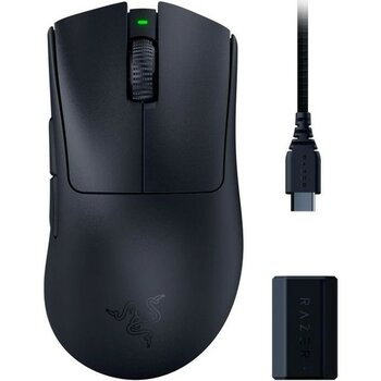 Razer Razer Deathadder V3 Pro Kablosuz Oyun Mouse Siyah 8000 Hz - Çok Renkli