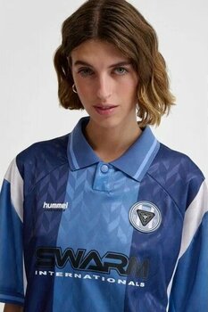 Hummel Loose Kısa Kollu Lacivert Unisex M Futbol Forması