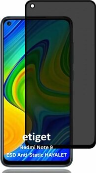Xiaomi Redmi Note 9 ”esd Anti-Static” Gizli Hayalet Cam Ekran Koruyucu