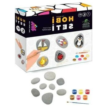 Calperia Taş Boyama Hobi Seti - 3+ Yaş Için Eğlenceli Aktivite