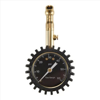 Quartzite Lastik Basınç Göstergesi - (0-60 Psi) Ağır Hizmet Tipi Işıltılı Kadranla Doğru Düşük - Yüksek Hava Basıncı Göstergesi (Yurt Dışından)