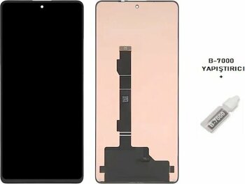 Tecno Camon 20 Pro Lcd Dokunmatik Ekran Tft -a- Kalite + B-7000 Siyah