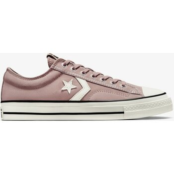 Converse Star Player 76 Unisex Pembe Deri Sneaker - 260-Pembe - 45