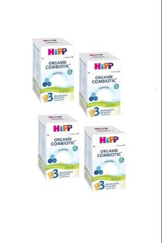 Hipp 3 Organik Combiotic Devam Sütü 800 Gr 4 Adet