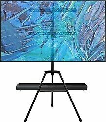 Modern Tripod Tv Standı 32-75 Inç Ekranlar Için Minimalist Ayaklı Tv Standı