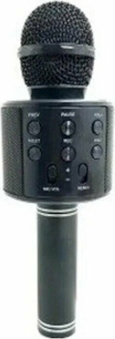 Karaoke Mikrofon Hoparlör Bluetooth Aux Usb Micro Sd Kart Girişli