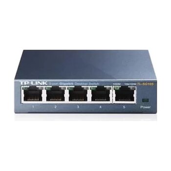 Tp-lınk Tl-sg105 5 Port Gıgabıt Metal Kasa Swıtch