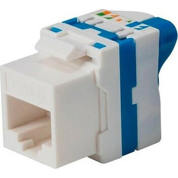 Cat6 Utp Keystone Jack 180 Derece Çevirmeli Tip - 5 Adet