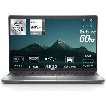 Dell Latitude 5530 I7-1255U N212l553015emea-042 24Gb 4Tb+4Tb Iris Xe Graphics Freedos 15.6" Full Hd Notebook