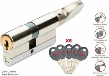 Kale Kilit 164 Cec M Kapı Kilit Göbeği