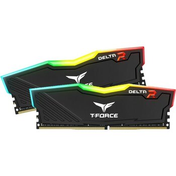 T-Force Delta Rgb 32GB (16GBX2) Ddr4 3200MHZ Ram TF3D416G3200HC16FBK - 225