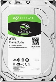 Seagate 3 Tb Seagate 3.5 Barracuda Sata3 5400RPM 256MB ST3000DM007