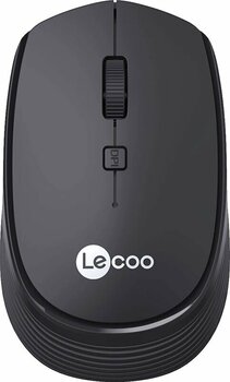 Powermaster Lenovo Lecoo Ws202 1600 Dpı 4 Tuşlu Kablosuz Mouse Siyah
