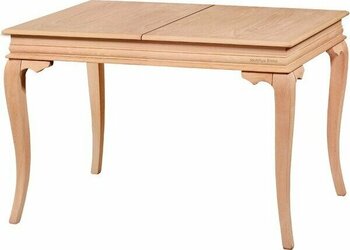 Mobilya Baba Eflani 120 Lik Rustik Masa Cilasız Ham Ahşap - Naturel