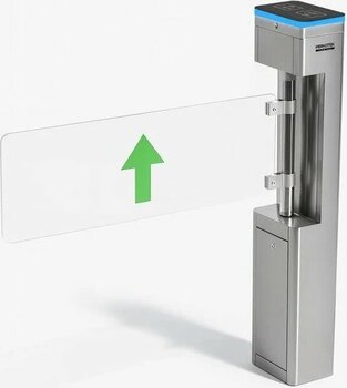 Perkotek Pt 90 Cm Camlı Vıp Engelli Geçiş Turnikesi Geniş Geçişli Lüks Turnike Sistemi