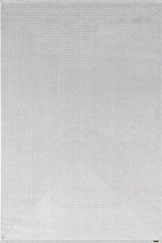 Trend TR011A Gri Halı Geometrik Detaylı Akrilik Yumuşak Salon Halısı Oturma Odası Halısı - 120 x 180 cm