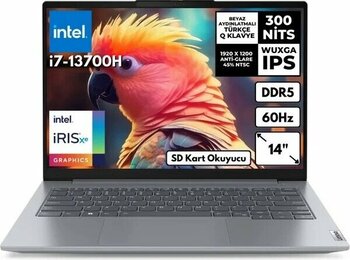 Lenovo Thinkbook 14 G6 Intel Core i7-13700H 16 GB DDR5 4 TB SSD Intel Iris Xe Graphics 14 inç WUXGA Windows 11 Home Dizüstü Bilgisayar
