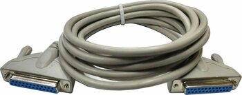 Lpt 25 Pin Paralel Port Yazıcı Kablosu Db25 Dişi Yazıcı Kablosu 3m