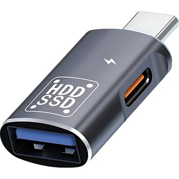 Alfais 5016 Type C USB 3.0 Otg Hızlı Şarj Çevirici Dönüştürücü Adaptör PD12W