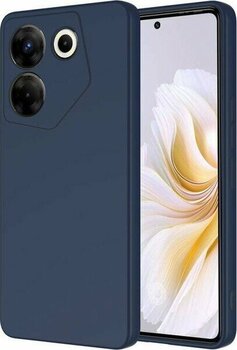 Tecno Camon 20 Pro 5G Kılıf İçi Kadife Dolgulu Kasayı Çizmeyen Sweetish Lansman Premium Kapak - Lacivert