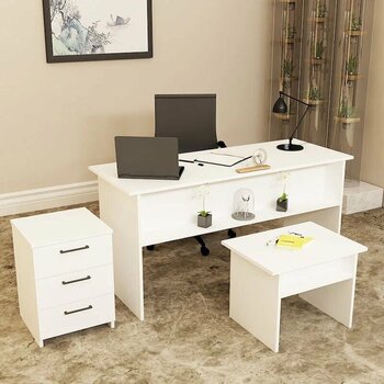 Kalender Dekor Merkür-1-2-3 MRK01 150 x 58 x 74 cm Ofis Büro Masasi Takimi