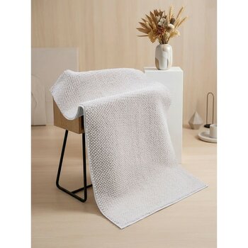 Apex Halı Savona Banyo Mutfak Paspası Kaymaz Tabanlı Yumuşak Dokulu 2621 Krem - 120 x 280 cm