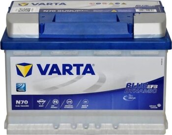 Varta Akü 12v 70 Ah 650a Efb Start-stop N70