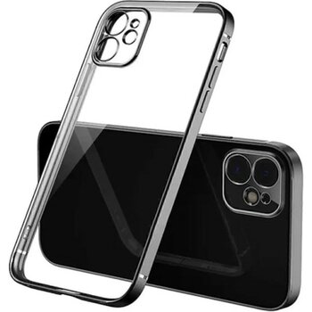 Iphone 11 Uyumlu Şeffaf Kılıf Kamera Korumalı - Turuncu