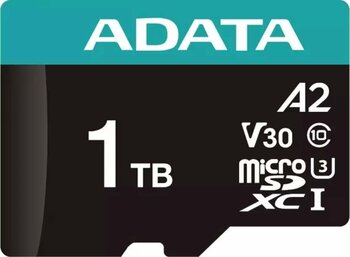 Adata AUSDX1TUI3V30SA2-RA1 1 TB Premier Pro A2 V30 SDXC microSD Hafıza Kartı