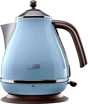 Delonghi KBOV 2001.AZ Icona Vintage Mavi 2000 W 1.7 lt Çelik Kettle