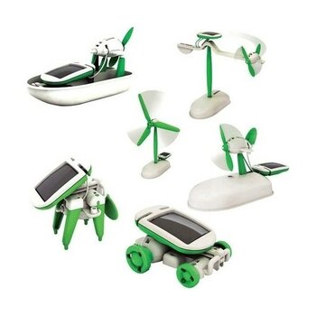 Nemere Güneş Enerjili Robot Oluşturma Seti Solar Kit (6 In 1) - 1