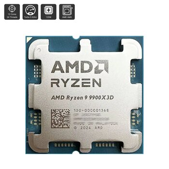 Ryzen 9 9900x3d 4.4ghz 12mb 120w Am5 Fansiz (Tray)
