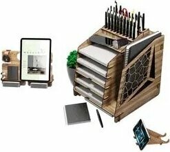 KUK Design Voronoixl Ofis Masaüstü Organizer Seti A4 Evrak Rafı - 7 Renk