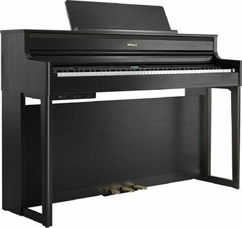 ROLAND HP704-CH Mat Siyah Dijital Piyano (Tabure   Kulaklık Hediyeli)