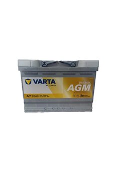 Varta 70 AH. 760A (EN) START STOP DYNAMIC AGM (ÜRETİM TARİHİ:2026)