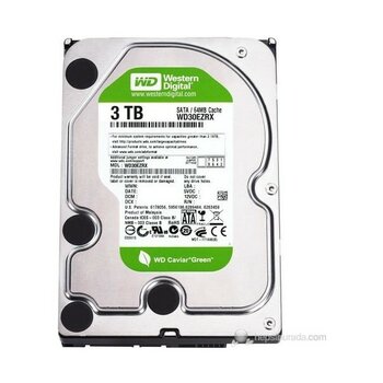 WD Green 3TB Intellipower Sata 3.0 64Mb 3,5' Sabit Disk (WD30EZRX)