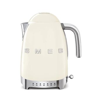 Smeg Klf04creu 1.7 Lt Paslanmaz Çelik Su Isıtıcı Kettle Krem