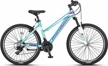 Ümit 2664 Mırage Bayan Dağ Bisikleti 357h 2d 24 Jant 21 Vites Antrasit Turkuaz Çok Renkli