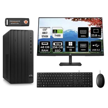 Hp P Tower 290 G9 I7 12700 48gb Ram 256gb Ssd W11h 6d3a3ea Masaüstü Pc & 23.8'' Monitör