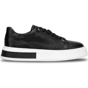 John Richardo 24408 Erkek Hakiki Deri Klasik Sneaker Siyah - 41