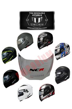 NCR Çene Açılır Kask Vizör Camı (MODEL 158)