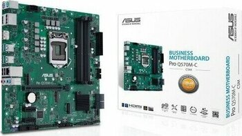 Asus Pro Q570M-C/CSM Intel Q570 LGA1200 DDR4 3200 2xdp HDMI