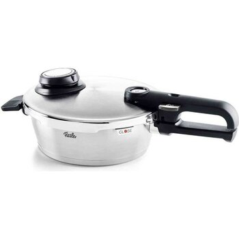 Fissler Vitavit Premium Düdüklü Tencere 1,8  Lt - 5 lt - Siyah