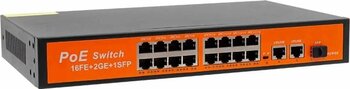 300w 10/100/1000 Mbps 16+3+sfp 16 Port Poe Ethernet Gıgabıt Swıtch