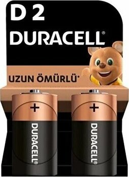 Duracell 1.5v Lr20/mn1300 D Alkalin Pil 2’li Paket