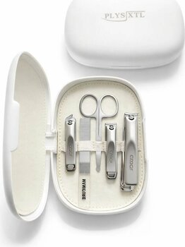 gaman 5'li Lüks Kutulu Manikür Pedikür Seti - Seyahat Manikür Set - Tırnak Makası Törpü Burun Kıl Makası